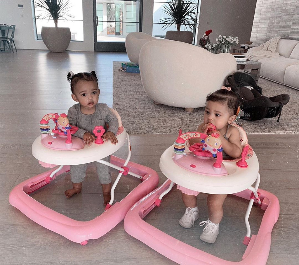 Kylie Jenner Travis Scott And The Kardashians Celebrate Stormi